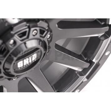 Grid Wheel GD05 - 20 x 9 Black With Natural Accents - GD0520090865G0025-8
