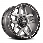 Grid Wheel GD07 - 20 x 9 Anthracite With Black Lip - GD0720090865A1525