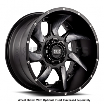 Grid Wheel GD01 - 20 x 9 Black - GD0120090865B0025-3