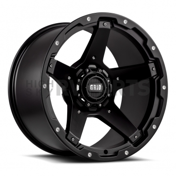 Grid Wheel GD04 - 20 x 9 Black - GD0420090865B1525