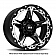 Grid Wheel GD04 - 20 x 9 Black - GD0420090865B1525