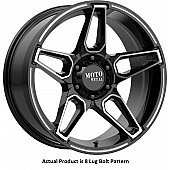 Moto Metal Wheel MO994 Fang - 20 x 9 Black With Natural Face - 429080300