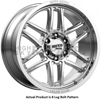 Moto Metal Wheel MO992 Folsom - 20 x 9 Silver - 229080218