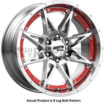 Moto Metal Wheel MO993 Hydra - 20 x 9 Silver - 329080200
