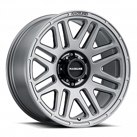 RaceLine Wheel 20 Diameter 12 Offset Aluminum Gray Single