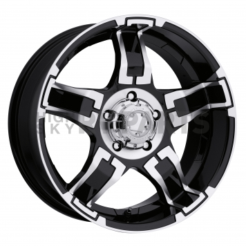 Ultra Wheel Drifter 193/194 - 18 x 9 Black With Diamond Cut Accents - 194-8950B