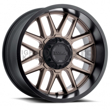 Ultra Wheel 18 Diameter 18 Offset Clear Coated Satin Single - 231-8950BZ+18