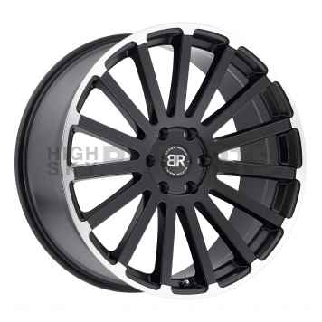 Black Rhino Wheel Spear - 20 x 9 Black With Natural Lip - 2090SPR255150F10