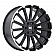 Black Rhino Wheel Spear - 20 x 9 Black With Natural Lip - 2090SPR255150F10