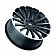 Black Rhino Wheel Spear - 20 x 9 Black With Natural Lip - 2090SPR255150F10