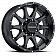 RaceLine Wheel 20 Diameter -12 Offset Aluminum Black Single