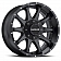 RaceLine Wheel 20 Diameter -12 Offset Aluminum Black Single