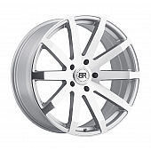 Black Rhino Wheel Traverse - 20 x 9 Silver With Natural Face - 2090TRV255150S10