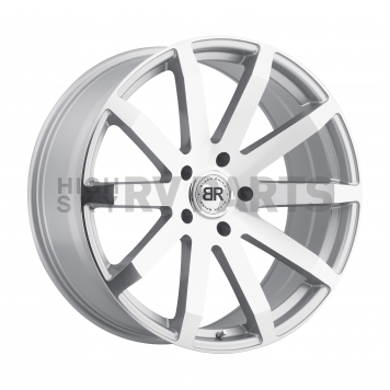 Black Rhino Wheel Traverse - 20 x 9 Silver With Natural Face - 2090TRV255150S10