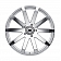 Black Rhino Wheel Traverse - 20 x 9 Silver With Natural Face - 2090TRV255150S10
