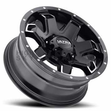 Ultra Wheel 20 Diameter 18 Offset Painted Gloss Single - 209-2982BK+18-1