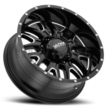 Ultra Wheel Hunter 203 - 20 x 9 Black With Natural Accents - 203-2982BM+18-1