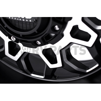 Grid Wheel GD09 - 20 x 9 Black With Natural Accents - GD0920090550F1510-2