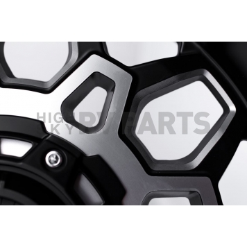 Grid Wheel GD09 - 20 x 9 Black With Natural Accents - GD0920090550F1510-4