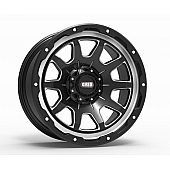 Grid Wheel GD15 - 20 x 9 Black With Natural Accents - GD1520090550M110