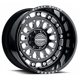 Black Rhino Wheel Centurion - 22 x 14 Black With Natural Accents - 2214CNT-68165B22