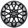 Black Rhino Wheel Grimlock - 22 x 11.5 Black With Natural Accents - 2215GRM-48165B22