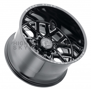 Black Rhino Wheel Grimlock - 22 x 11.5 Black With Natural Accents - 2215GRM-48165B22-2