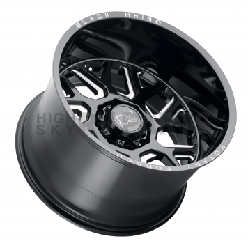 Black Rhino Wheel Reaper - 22 x 11.5 Black With Natural Accents - 2215RPR-48165B22-2