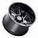 Black Rhino Wheel Reaper - 22 x 11.5 Black With Natural Accents - 2215RPR-48165B22