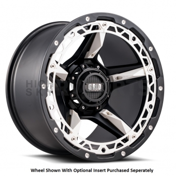 Grid Wheel GD04 - 20 x 9 Black - GD0420090550B1510-4