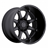 Black Rhino Wheel Glamis - 22 x 14 Black - 2214GLA-48165M22