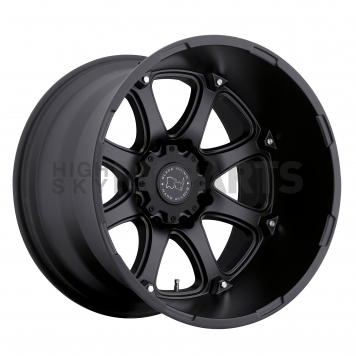 Black Rhino Wheel Glamis - 22 x 14 Black - 2214GLA-48165M22