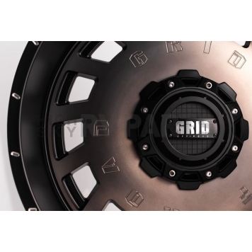 Grid Wheel GD03 - 22 x 12 Black With Bronze Dark Tint - GD0322120865D425-5