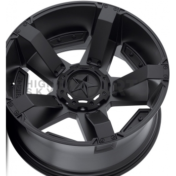 KMC Wheel 20 Diameter 18 Offset Aluminum Black Single-1