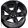 KMC Wheel 20 Diameter 18 Offset Aluminum Black Single