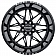 Black Rhino Wheel Twister - 24 x 14 Black With Natural Accents - 2414TWS-68165B22L