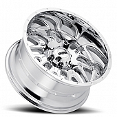 Ultra Wheel 24 Diameter -44 Offset Chrome Plated Single - 203-2481C44