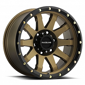 RaceLine Wheel 934BZ Clutch 20 x 9 Bronze - 934BZ-29051+18