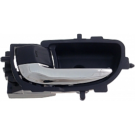 Help! By Dorman Interior Door Handle - Plastic Dark Gray Housing With Silver Lever Single - 83880
