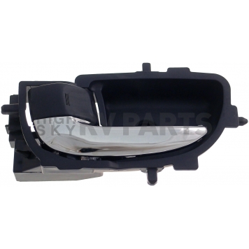 Help! By Dorman Interior Door Handle - Plastic Dark Gray Housing With Silver Lever Single - 83880