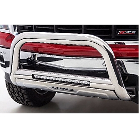 Lund Bull Bar Tube 3-1/2 Inch Polished Stainless Steel - 47021219