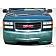 DuraFlex Bumper Cover Plain  Platinum Fiberglass - 101533
