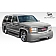 DuraFlex Bumper Cover Plain  Platinum Fiberglass - 101533