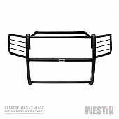 Westin Automotive Grille Guard 1-1/2 Inch Black Powder Coated Steel - 40-3825