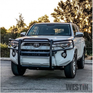 Westin Automotive Grille Guard 1-5/8 Inch Black Textured E-Coated Steel - 40-33825-1
