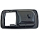 Help! By Dorman Interior Door Handle Bezel - Blue Plastic - 92953