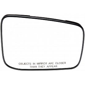 Help! By Dorman Exterior Mirror Glass Rectangular Power Single - 56567