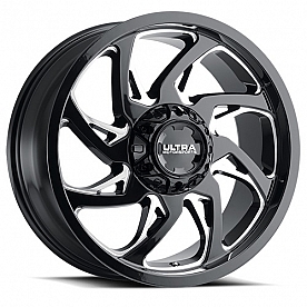 Ultra Wheel 20 Diameter 18 Offset Painted Gloss With Milled Accents Single - 230-2950BM+18