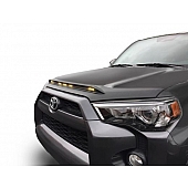 Auto Ventshade Bug Shield - Thermoplastic Olefin (TPO) Black Matte Textured Coated - 753025