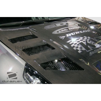 Extreme Dimensions Hood - Primered Fiberglass Black - 105851-8